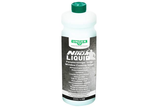 Power Liquid Reinigungskonzentrat Glasreiniger 1 Liter Mischung 1:100 - Unger
