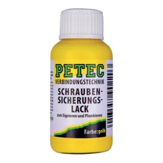 Schraubensicherungslack gelb, 20ml
