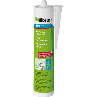 SP050 Univ.klebstoff schw 310ml Illbruck