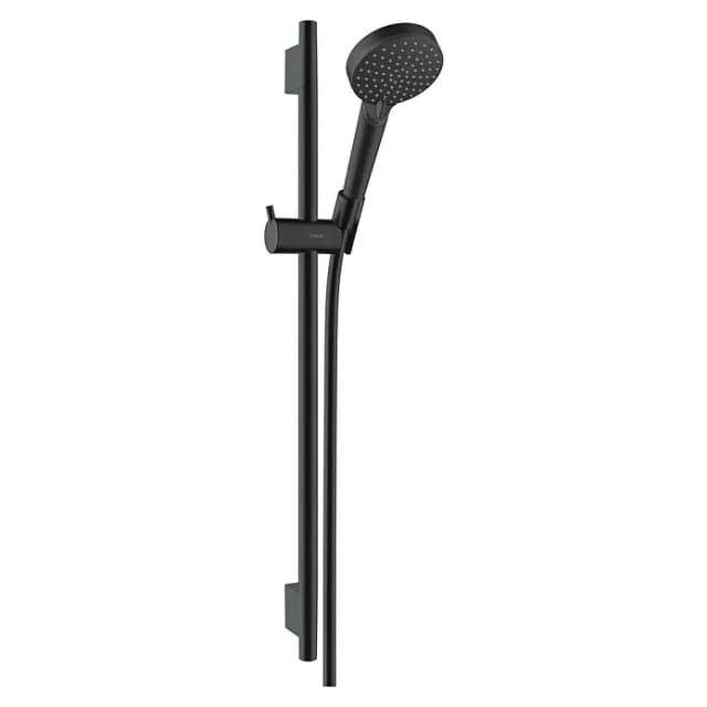 Hansgrohe - Vernis Blend - Duschkopf-Set, 2 Strahlen, Stange und Schlauch, EcoSmart, schwarzmatt 26423670