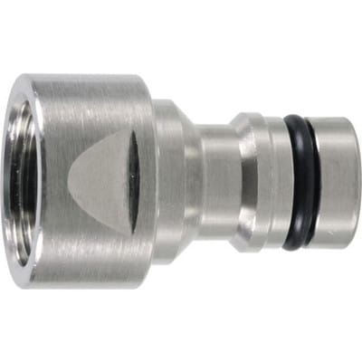 Hahnstecker ig g 3/4' ms Ni Geka plus Stecksystem