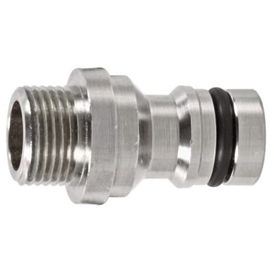 Gerätestecker ag g 3/4' ms Ni Geka plus Stecksystem