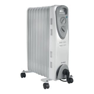 FP - lradiator 2000 w m. 9 Rippen u. Thermostat