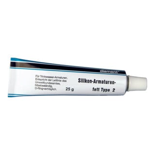 Silikonfett Type2 Diamant Trinkwasserarm. 25g Tube