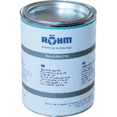 Röhm Spezialfett F80 1 kg, für Drehfutter