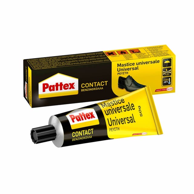 Trade Shop Traesio - Trade Shop - universalkleber für gummi, leder, kork, holz, stoff, pattex contact 50 -