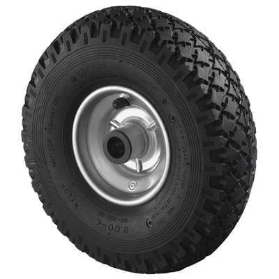 Bs Rollen - Luftrad C90 263 260/85mm Nabenl. 75 Bohr. 20 Stollenprofil