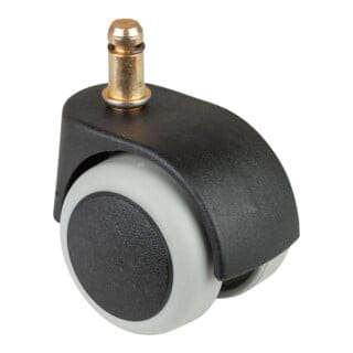 Bs Rollen - bs-r Bürostuhlrolle weiche Lauffläche Einschlagstift 11x22 mm