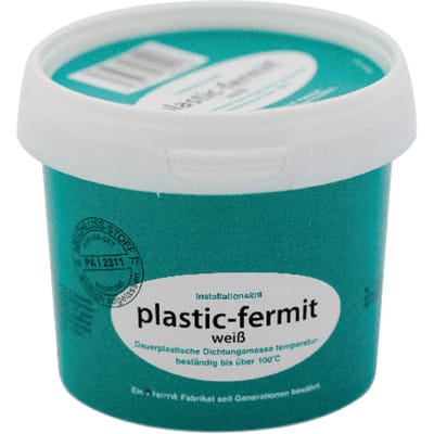 Plastik Fermit Dichtungskitt weiss 0,5kg Dose