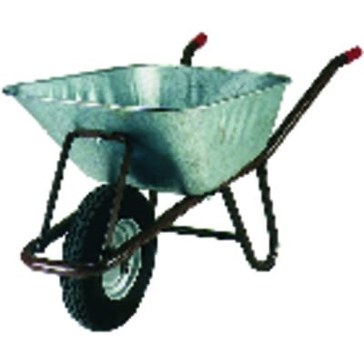 müba Betonkarre mit NylonlagerLuftrad 400x100 mm, 90 l