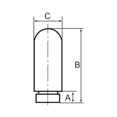 FP - Riegler Kunststoff-Schalldämpfer, g 1/8, Porenweite max. 50 µm