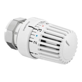 Thermostatkopf Uni lv Vaillant 1616001 weiss, für Vaillant Thermostatventile - Oventrop