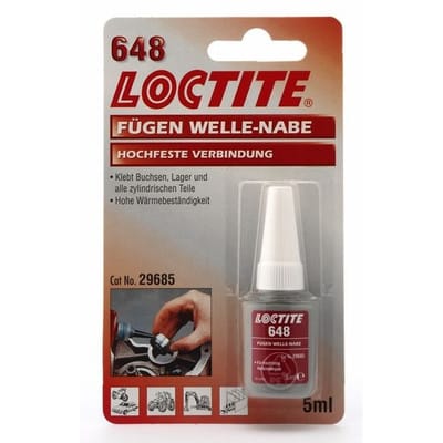 Henkel Loctite 648 - Hochfester Füge- klebstoff 5 g - L648