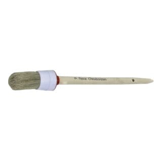 Nölle Profi Brush - Industrie-Ringpinsel Größe 06 helle Borstenmischung 40 mm, KS-Fassung
