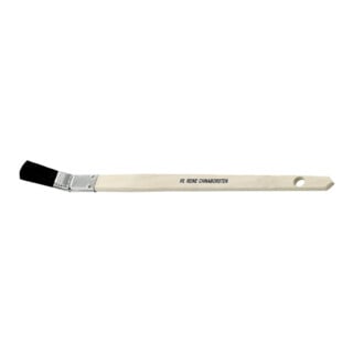 Nölle Profi Brush - Fugenpinsel schwarz gebogen 20 mm reine schwarze Chinaborste, Weißblech