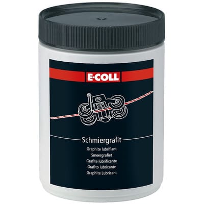 E-COLL Dichtungsschmiere Schmiergrafit 750ml Dose schwarz