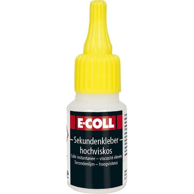 Sekundenkleber hochviskos 20g - E-coll