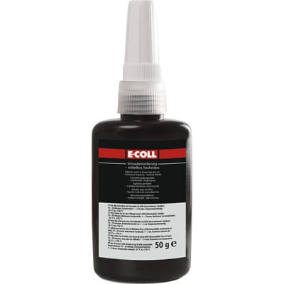 Schraubensicherung mittelf.-hochviskos, 50ml dblau - E-coll