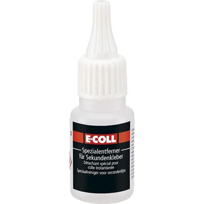 Spezialentferner für Sekundenkleber 20ml - E-coll