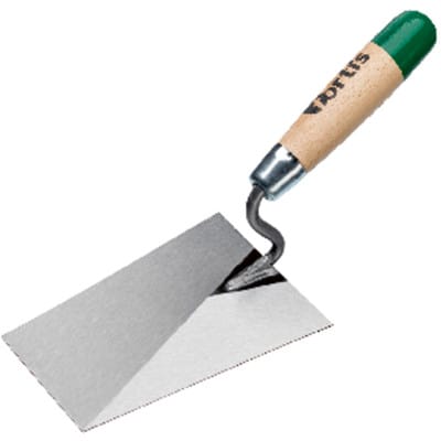 Stukkateurkelle S-Hals 200mm rostfrei - Fortis