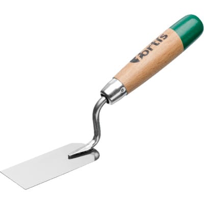 Fortis - Stukkateurspachtel 80mm, Edelstahl, gerade Hals