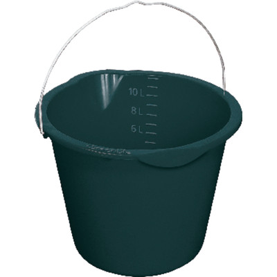 FP - Eimer mit Tülle, 12 Liter schwarz