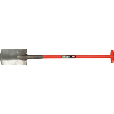 Gärtnerspaten Fiber 5001 mit T-Griff 285 x 180 mm - 106110EV - Polet