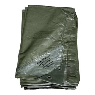FP - Rainexo - Abdeckplane grün, 90g/qm, 10x15m