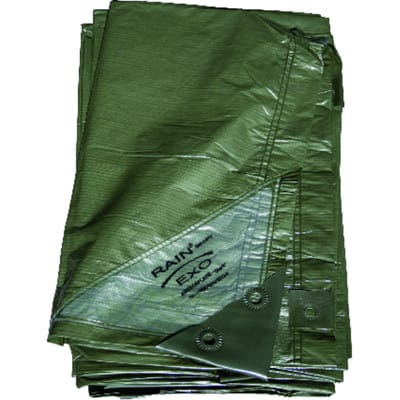 FP - format Rainexo-Abdeckplane grün, 90g/qm, 8x12m