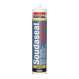 240FC schwarz Soudaseal fc Fugenmasse - elastischer Dichtstoff, 290ml - Soudal