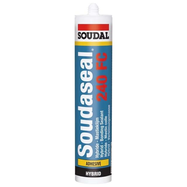 240FC weiß Soudaseal fc Fugenmasse - elastischer Dichtstoff, 290ml - Soudal