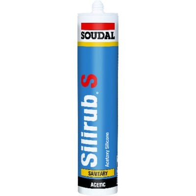 Sanitärsilikon Silirub 300ml manhattan 102031 - Soudal