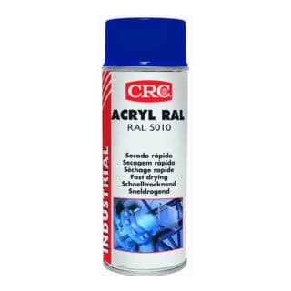 CRC 31068-AA Farbschutzlackspray ACRYL enzianblau glänzend RAL 5010 400 ml