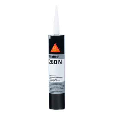 Sika - flex 260N schwarz 300ml Kart. Polyurethan Kraftklebstoff