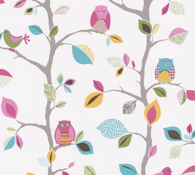 A.S. Creation Boys & Girls 6 856326 Papiertapete Tiermuster 0.53 m x 10.05 m Weiß