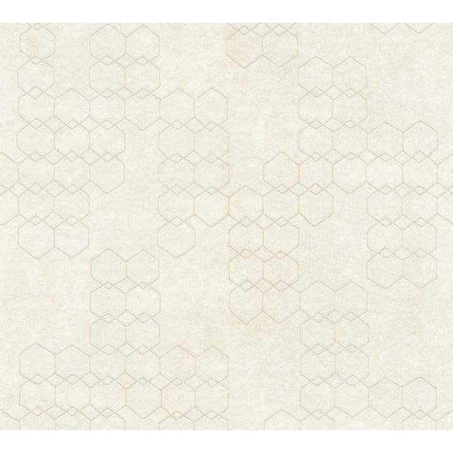Designtapete Creme Vliestapete 374241 374241