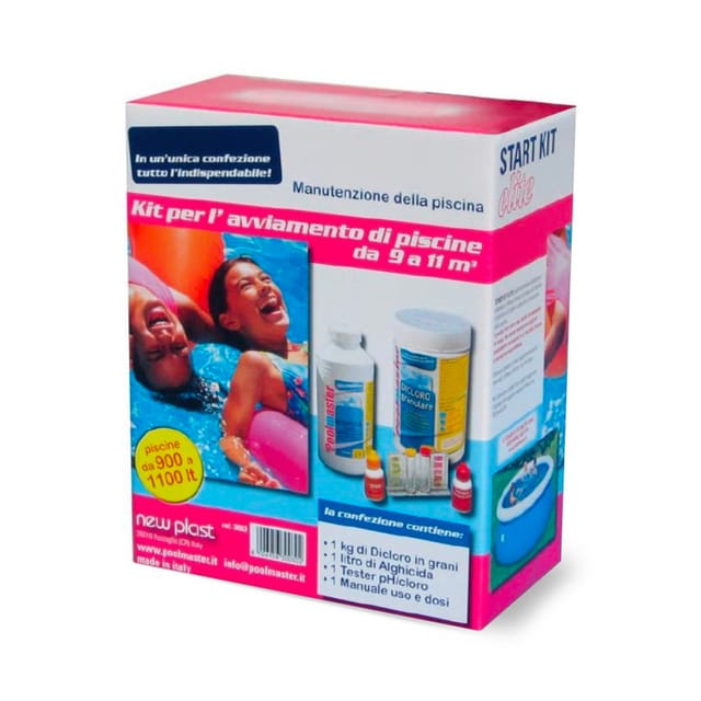 Elite Starter Kit mit Dichloralgizid pH / Chlor Tester