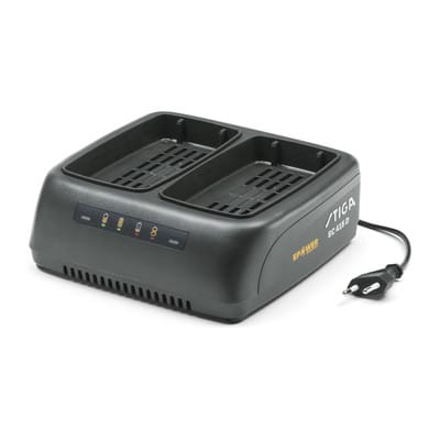 Stiga - ec 415 d Doppelladegerät