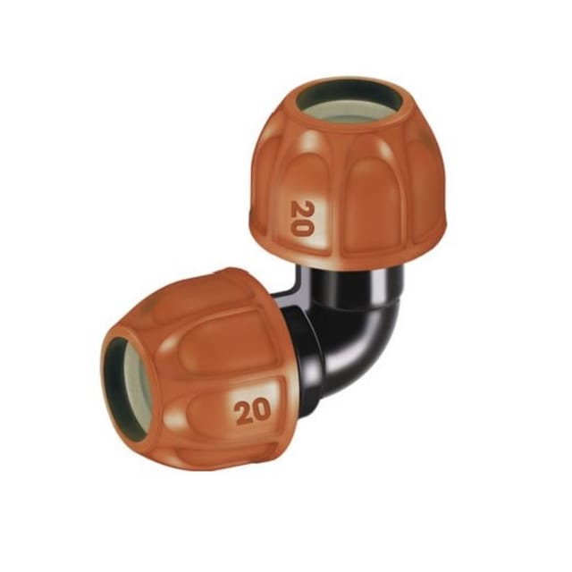 Claber - Winkelfitting für 20mm Rohr