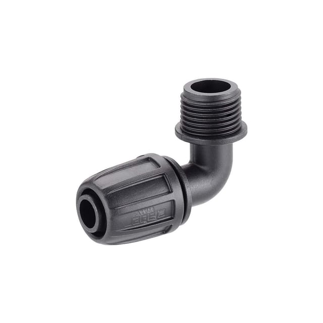 Claber Klemmverbinder Winkelstück mit 1/2” AG