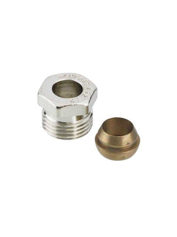 Danfoss Klemmverbinder R 1/2" AG auf 12mm für Stahl- und Kupferrohre