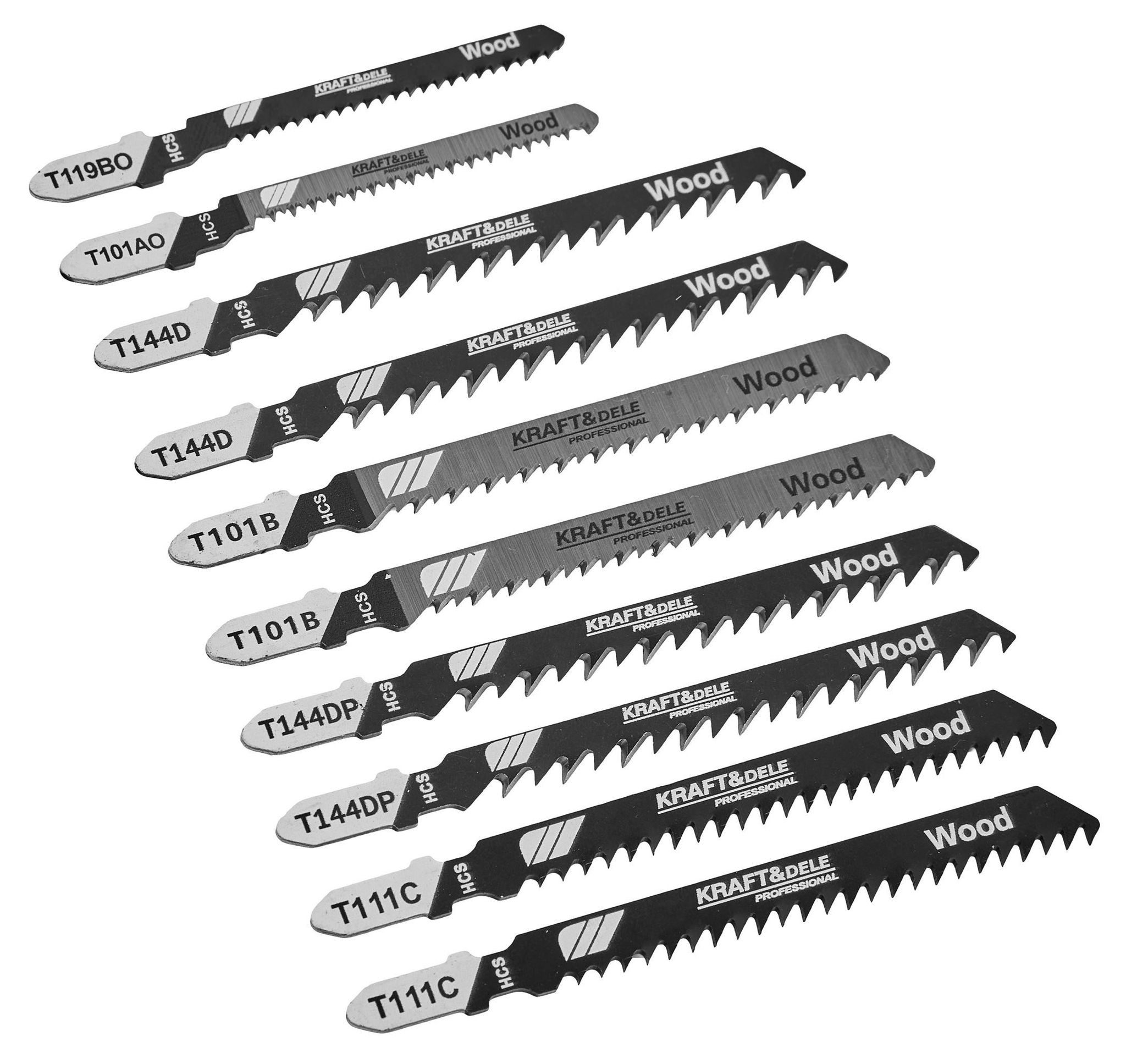 Stichsägeblatt-set 10-teilig Kd10336