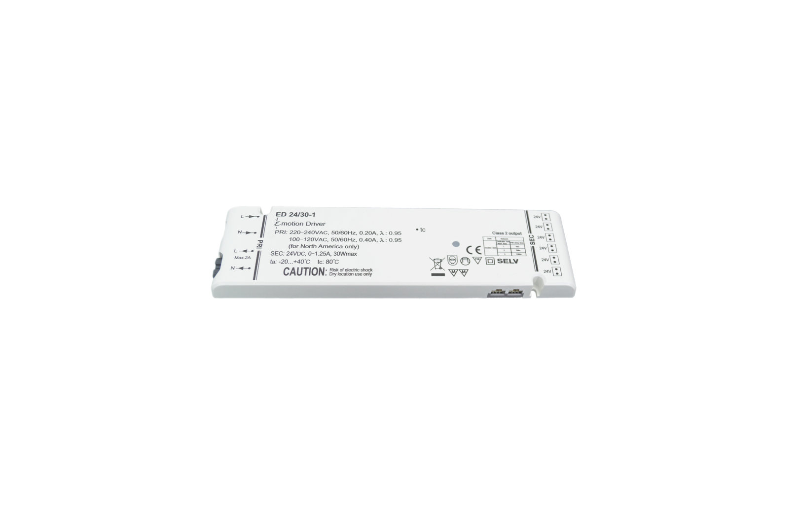 L&s Led Emotion Driver 24v, 60w, 110v/230v