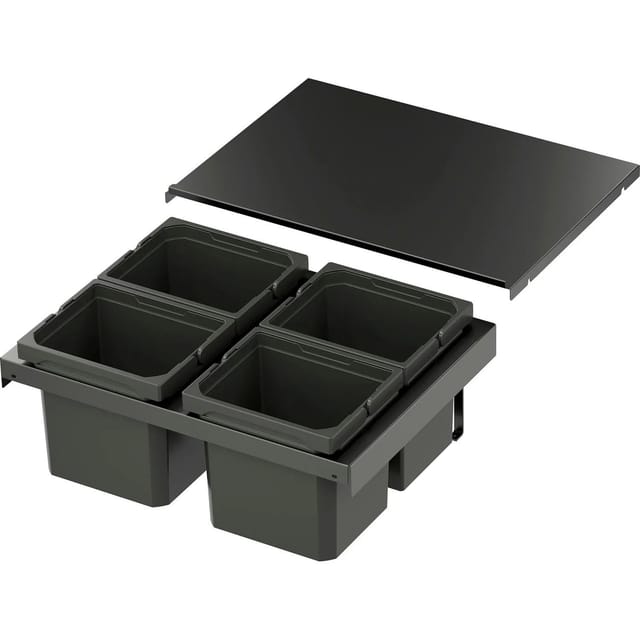 Vauth-sagel - vs envi Flex XS-216 Abfalltrennsystem kb 600 mm 4 x 6 Liter Lava
