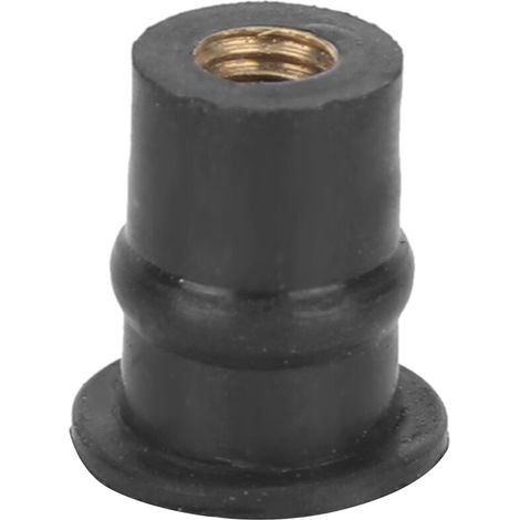 Packung Mit 10 M5 5-mm-gummivergussmuttern – Metrisches Gewinde (standard) – Kompatibel Mit Ducati, Honda, Kawasaki, Suzuki, Yamaha