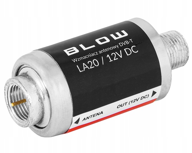 La20 Dvb-t2 Linearer Blasantennenverstärker 20 Db 12v F-stecker