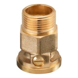 Oventrop - sva Sperrventil dn 32 g 1 1/4' Außengewinde, g 2' Innengewinde Überwurfmutter pn 10, Messing