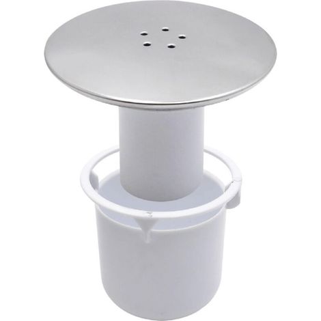Sjqka – 90-mm-duschablaufabdeckung – Chrom-finish – Geruchsdicht – Kompatibel Mit Viega Tempoplex-abläufen – Einfache Montage