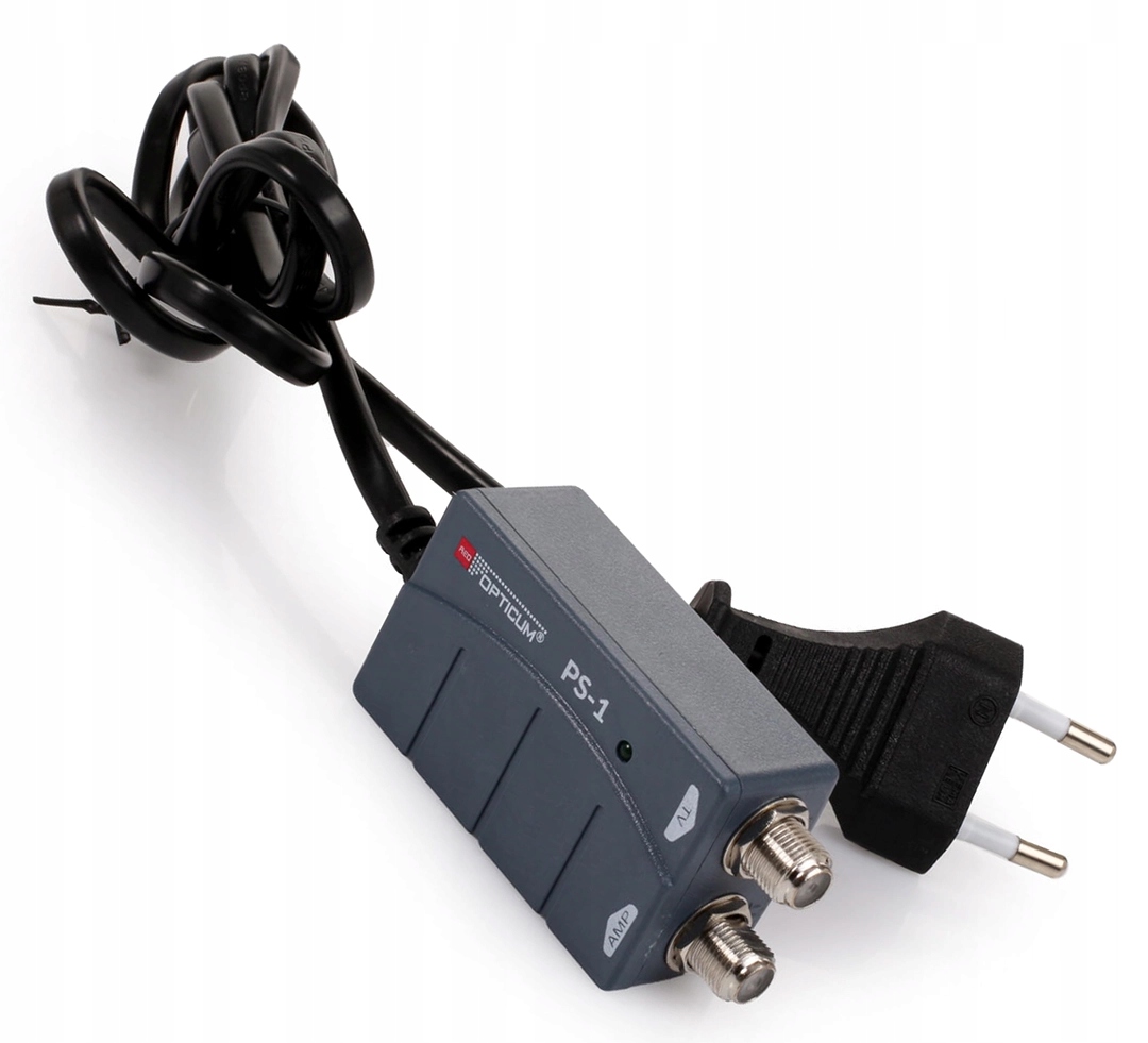 Antennennetzteil 12v 300ma Opticum Ps-1 Dvb-t2 Mit F-separator
