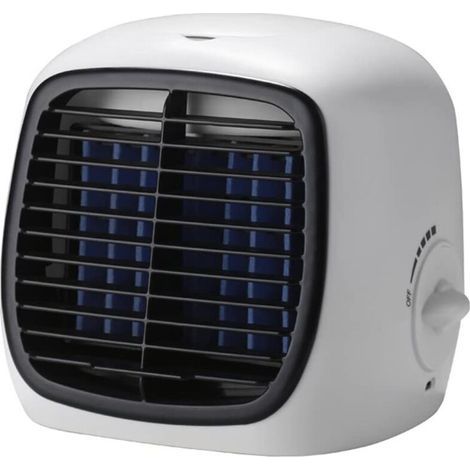 Tragbare Klimaanlage, Mini-ventilator, Tischventilator, Mobile Klimaanlage, Usb-ventilator, Autoventilator, Tischkühler, Weiß, Tragbar, Dekoration